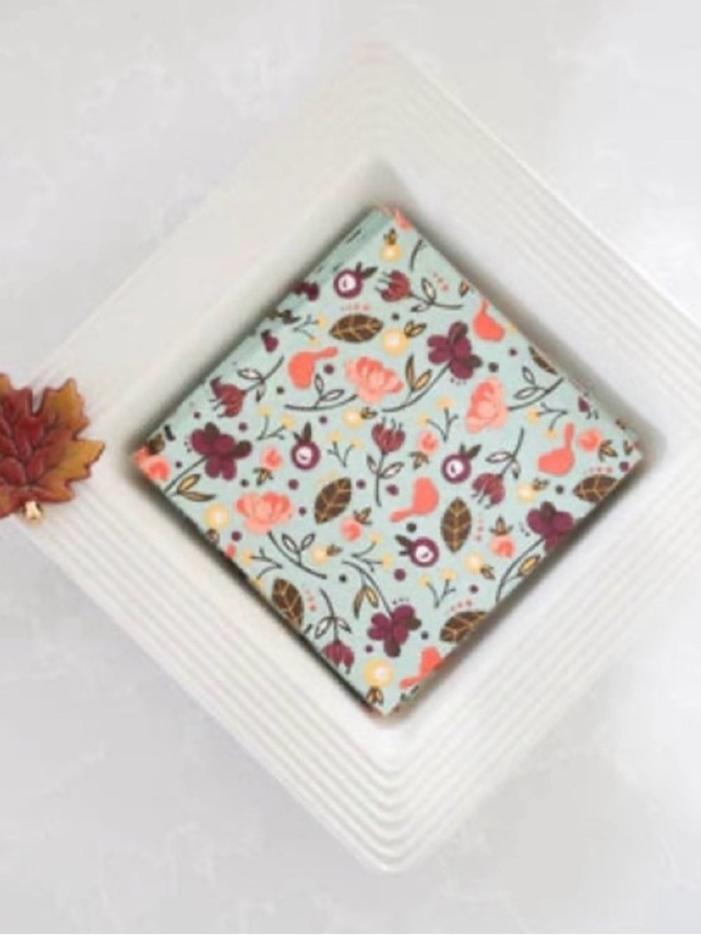 NEW Nora Fleming Cocktail Napkins SET of 5 RETIRED HTF - Picture 2 of 7